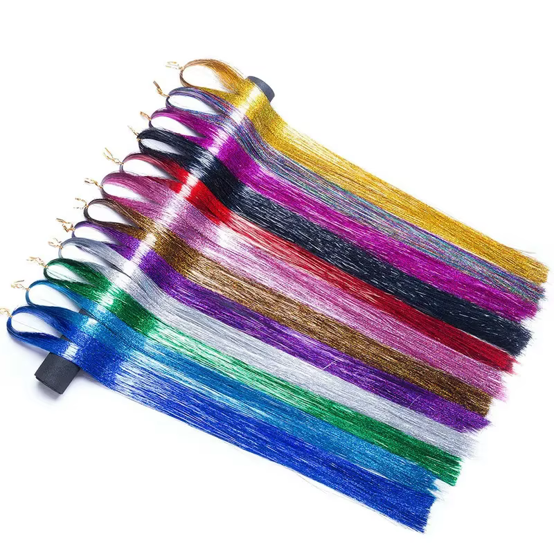 Extensions de cheveux arc-en-ciel pour femmes