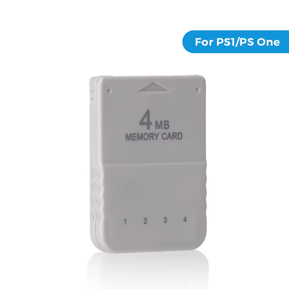 Haute42 cartes d'extension de carte mémoire 4 mo adaptées aux consoles de jeu PlayStation1 PS1 PS One jeu de carte mémoire sauvez pour Sony Ps1