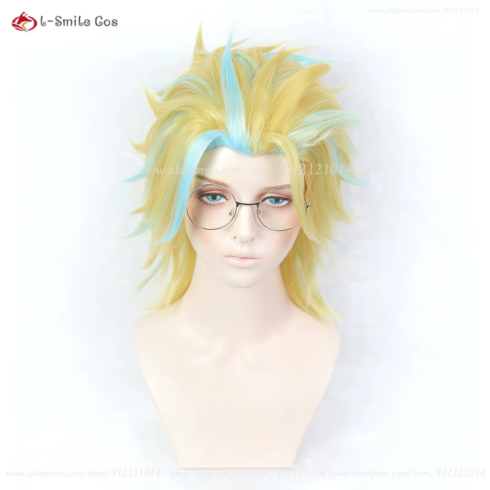 Perruque de Cosplay Anime Haitani Rindo