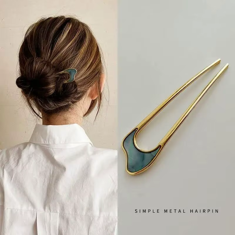 Barrette Chignon fourchette à cheveux épingles