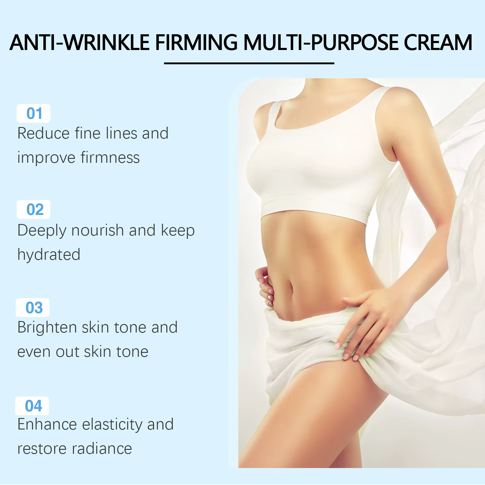 Crème raffermissante pour le corps, améliore le relâchement, Lotion pour la peau, augmente l'élasticité, nourrissante, hydratante, Lifting, éclaircissante, soins pour la peau