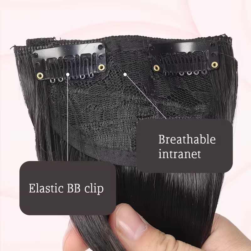Extension capillaire synthétique longue et lisse de 24 pouces