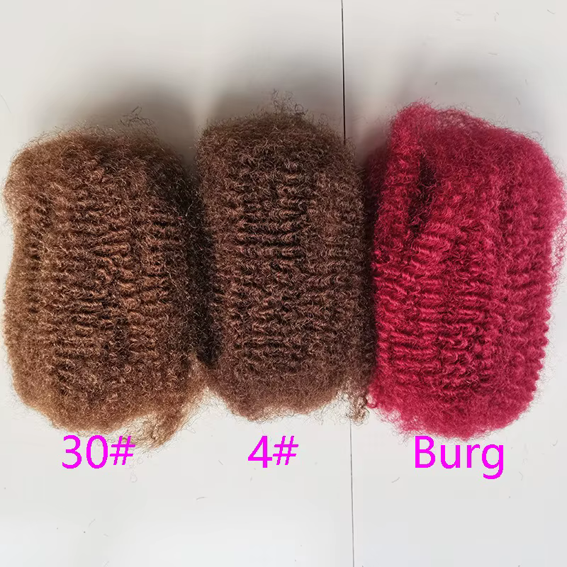 Cheveux en vrac afro crépus 4C de qualité supérieure 4 # 30 # 27 # Extensions