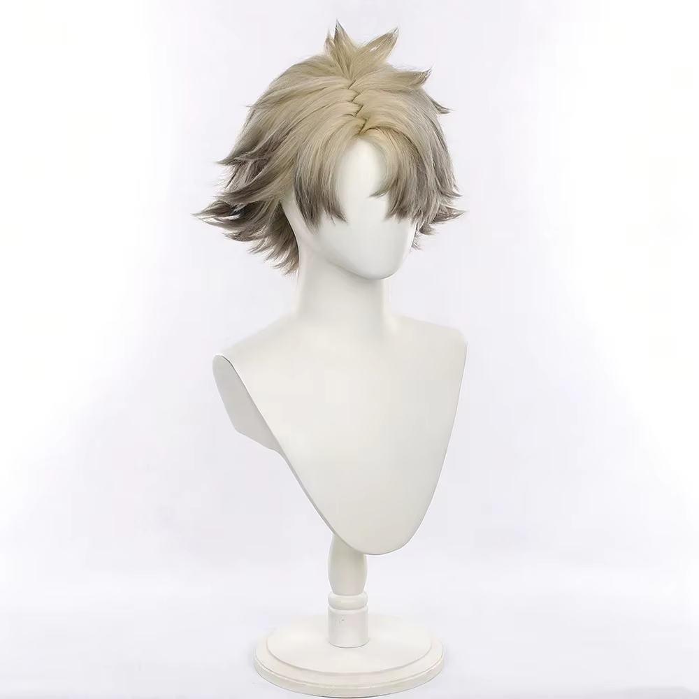 Perruque de Cosplay Anime GACHI AKUTA Rudo pour hommes