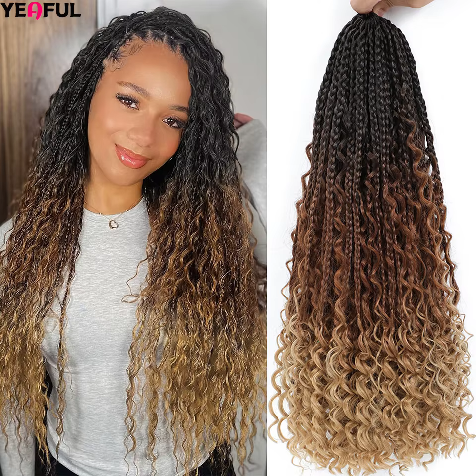Extensions de tresses Goddess Braids de 14 à 18 pouces