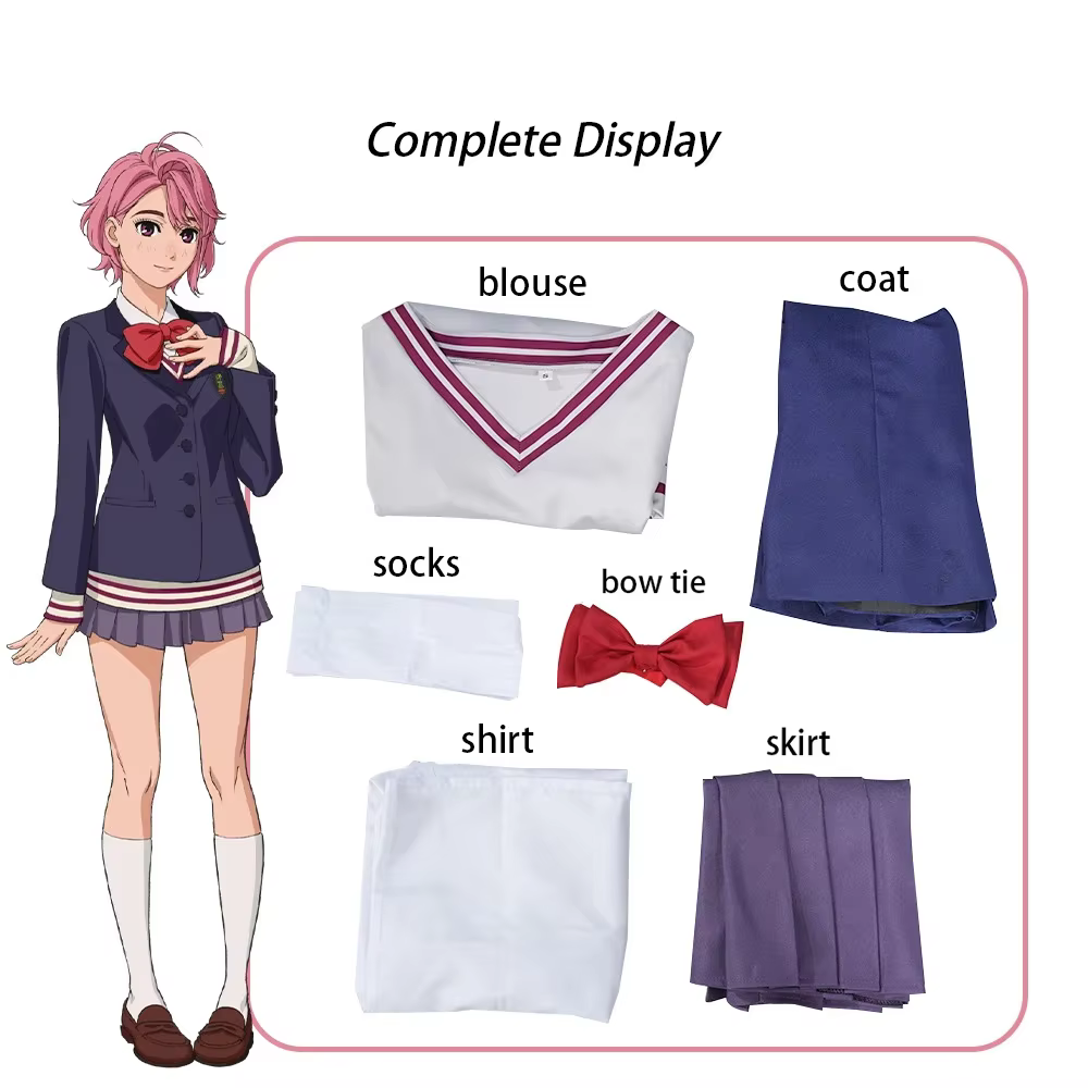 Costume de Cosplay Anime Dandadan Aira Shiratori