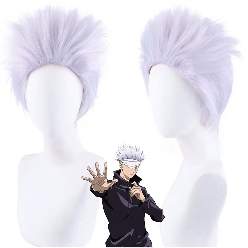 1:1 Cosplay Jujutsu Kaisen perruque Gojo Satoru Zenin Maki Fushiguro Megumi Yuji Itadori