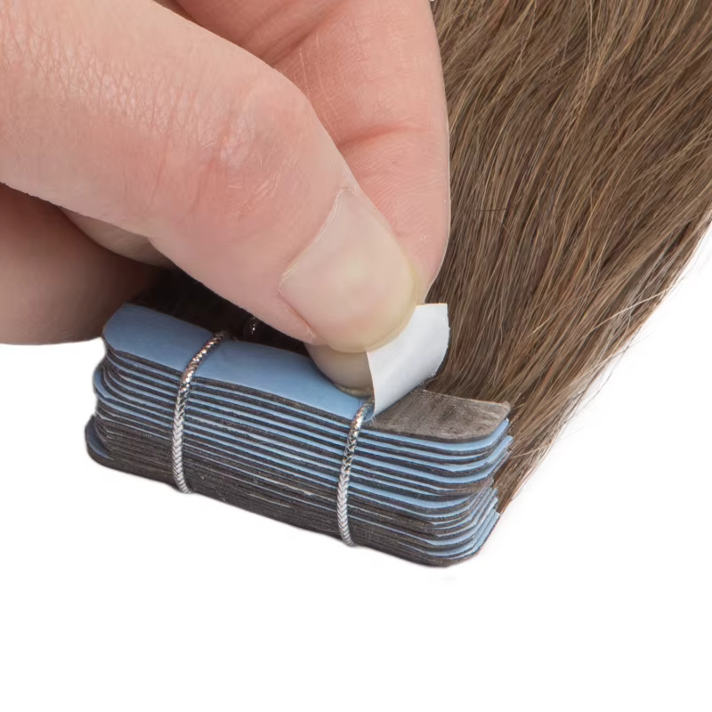 Vente en gros de 20 pièces/paquet d'extensions de cheveux humains 100% naturels