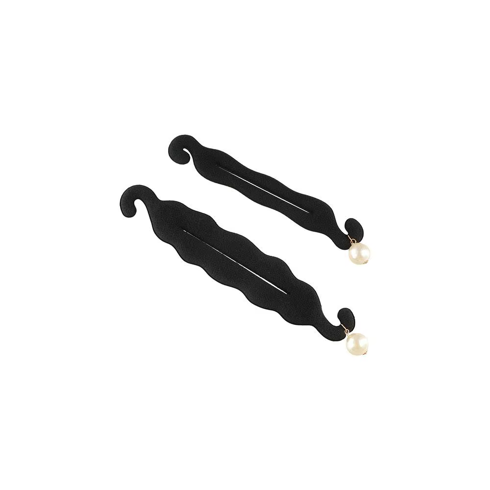 Perle coiffure torsion fabricant cheveux disque beignet facile grand anneau