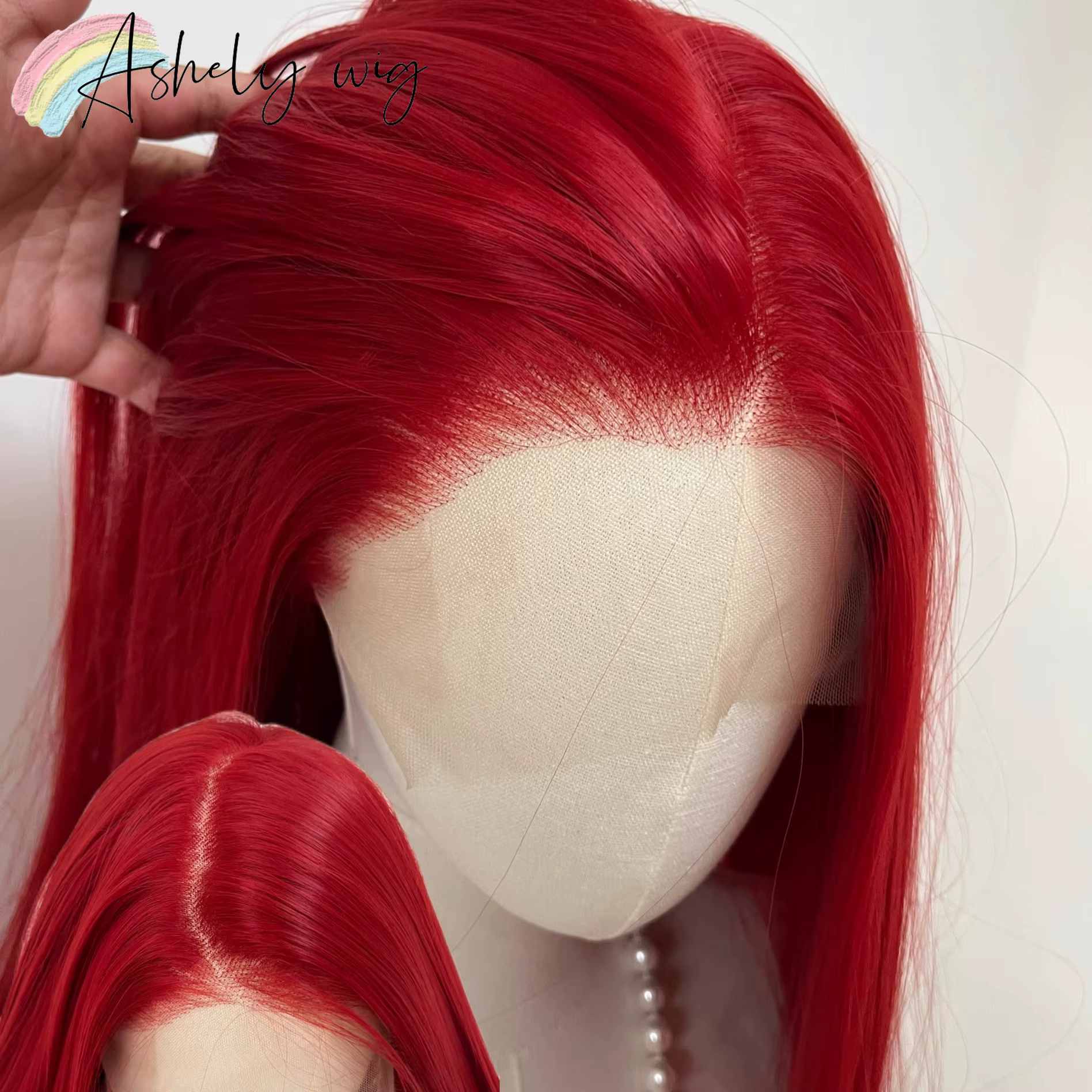 Perruque Lace Front Wig synthétique 13*6