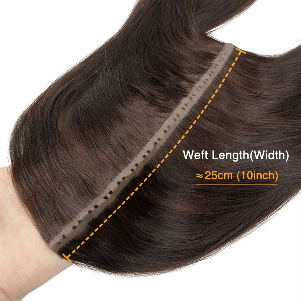 Extensions de cheveux papillon en trame