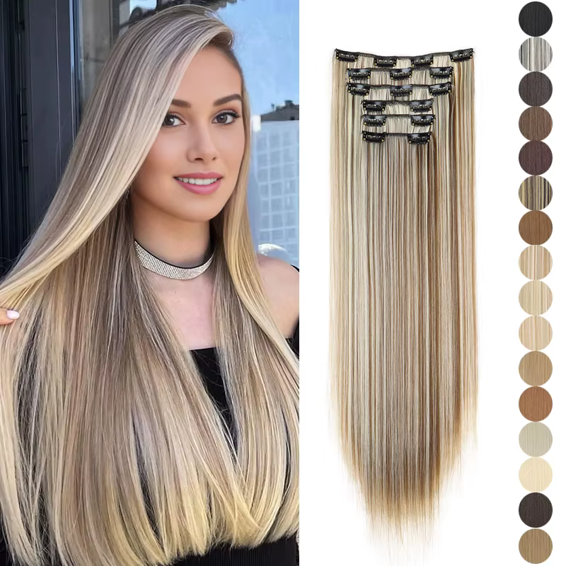 Extensions capillaires synthétiques 24 pouces