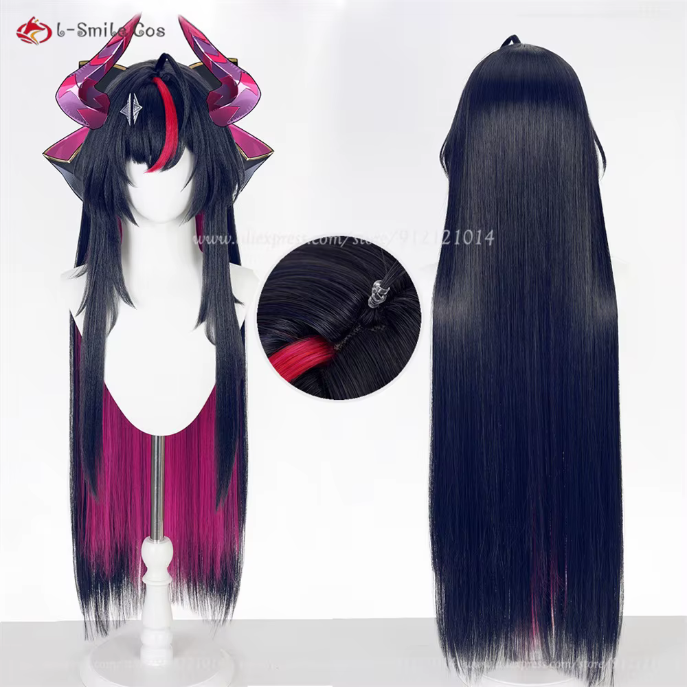 NTE Shinku – perruque de Cosplay synthétique résistante à la chaleur