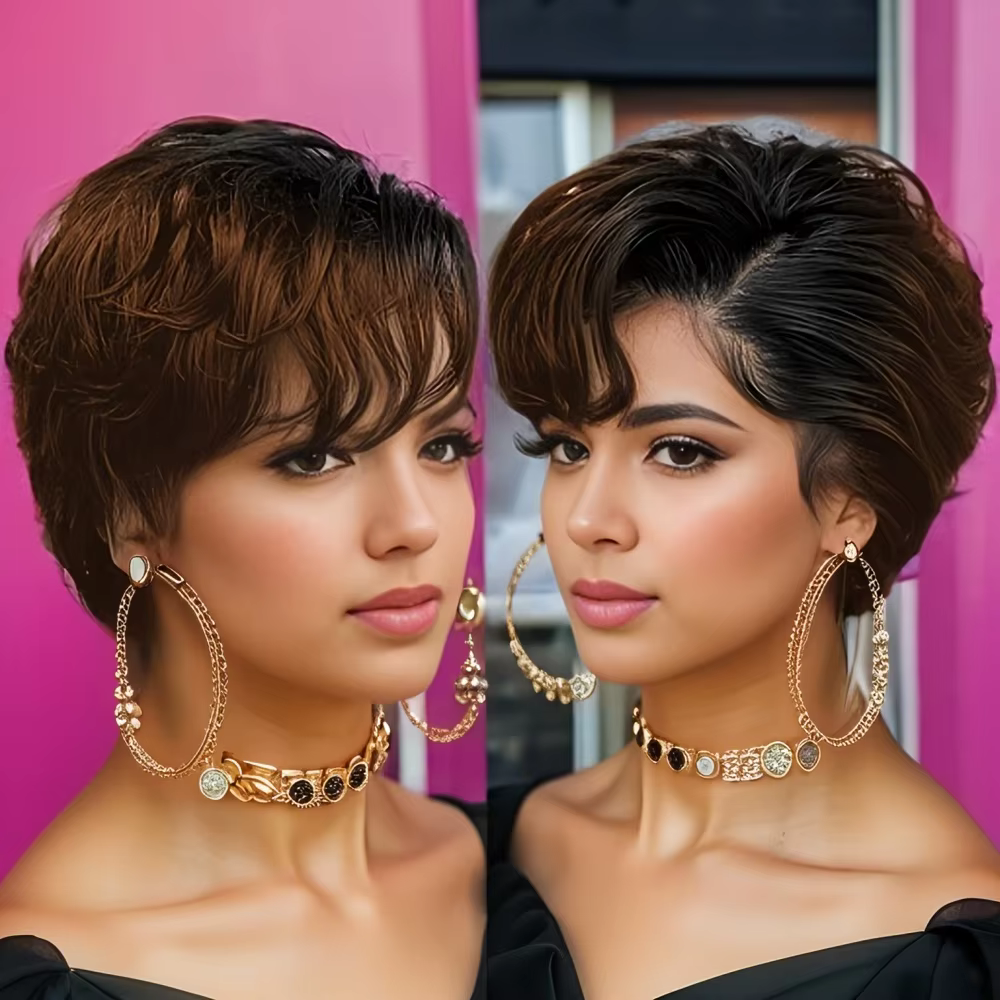 Perruque Lace Front Wig naturelle transparente