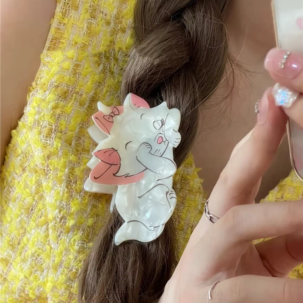 Pince à cheveux animal dessin animé pour femmes et filles