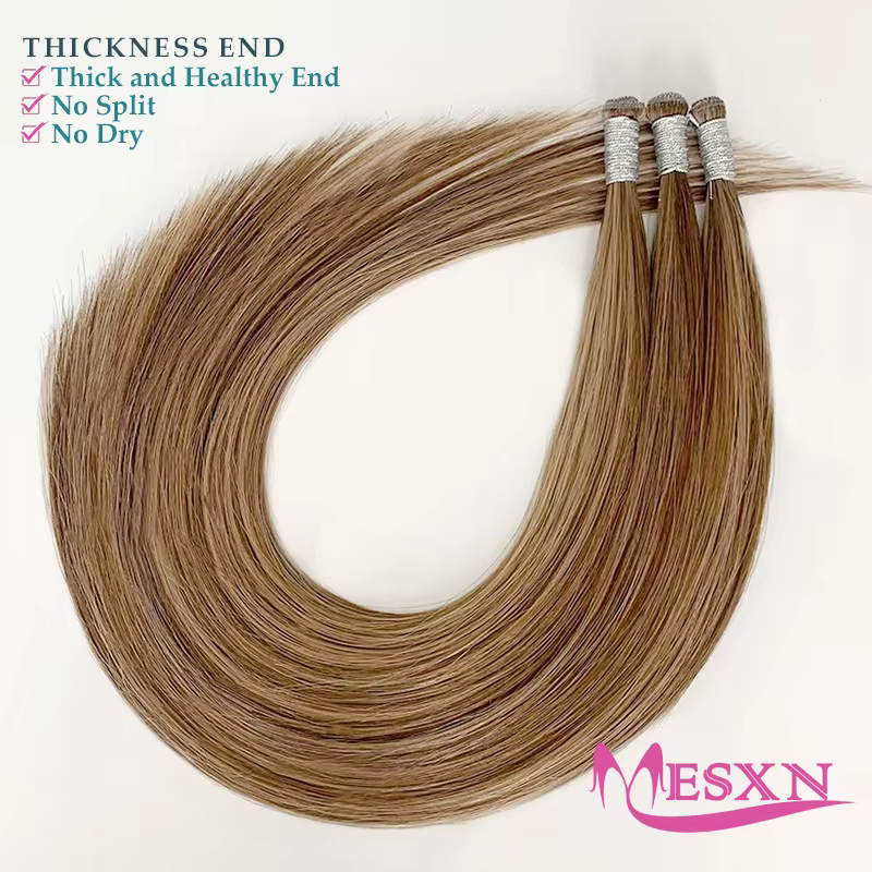 MESXN Nouvelles Extensions de Cheveux Naturels Genius Hair Wefts – Tissages