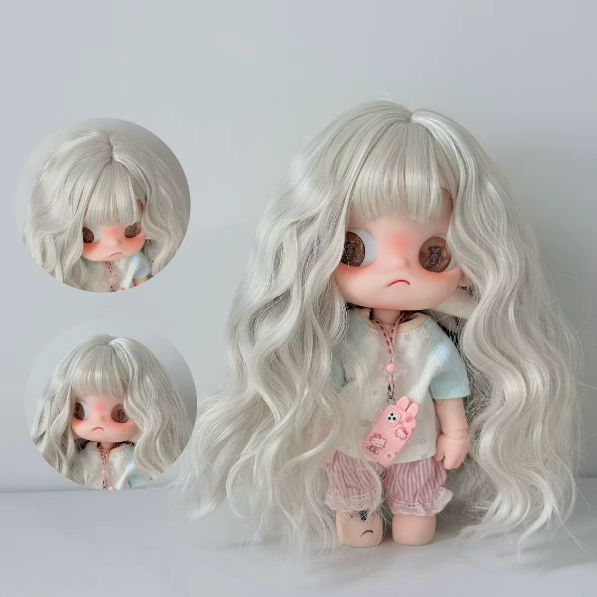 Perruque pour poupée Blythe