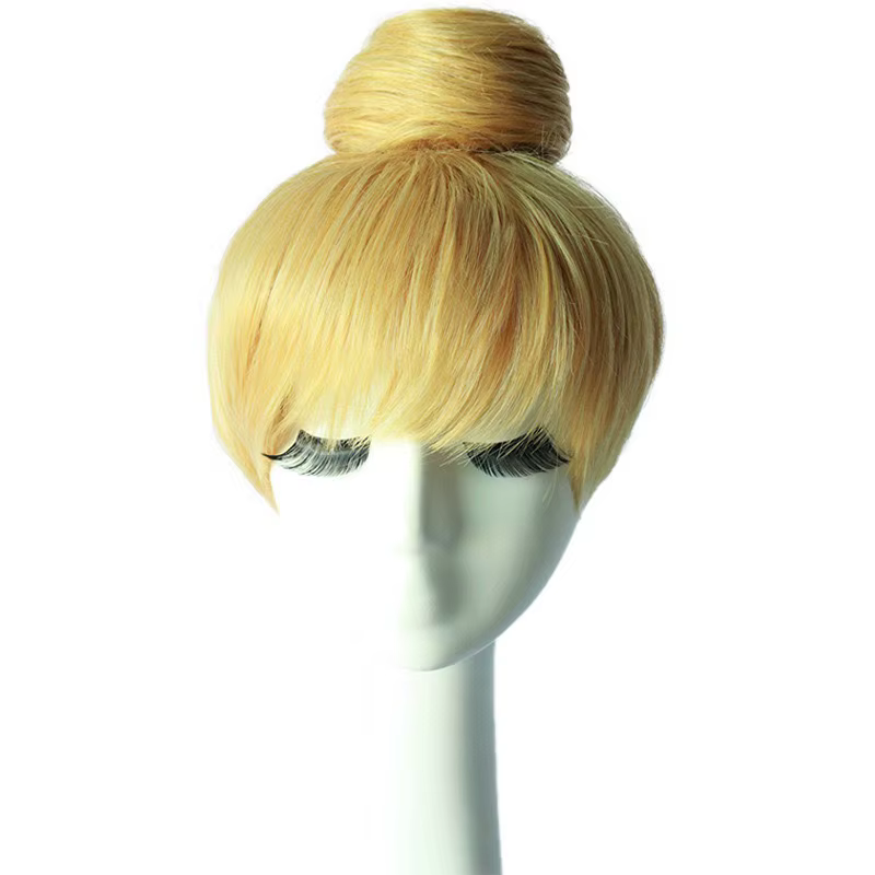 Femme euraméricaine or cheveux humains fée clochette fée