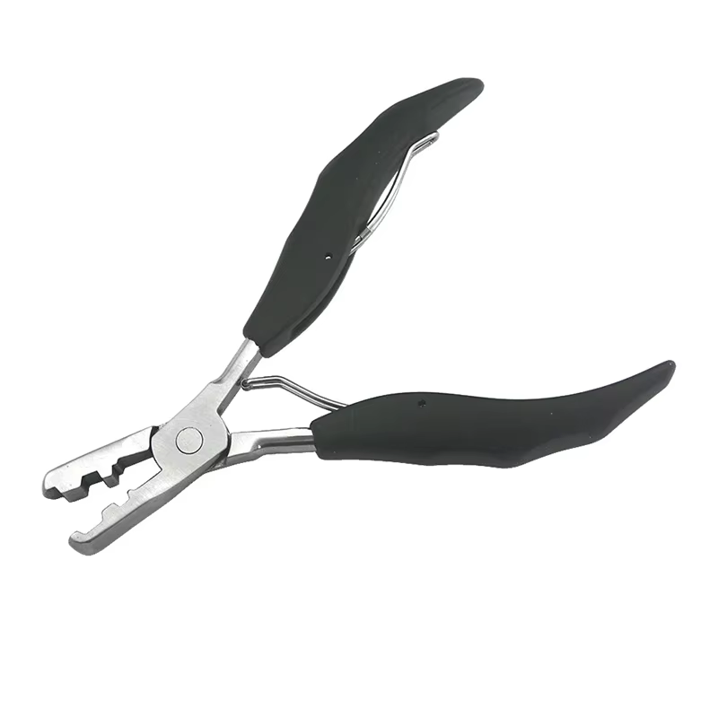 Pince de qualité professionnelle pour extensions de cheveux à la kératine