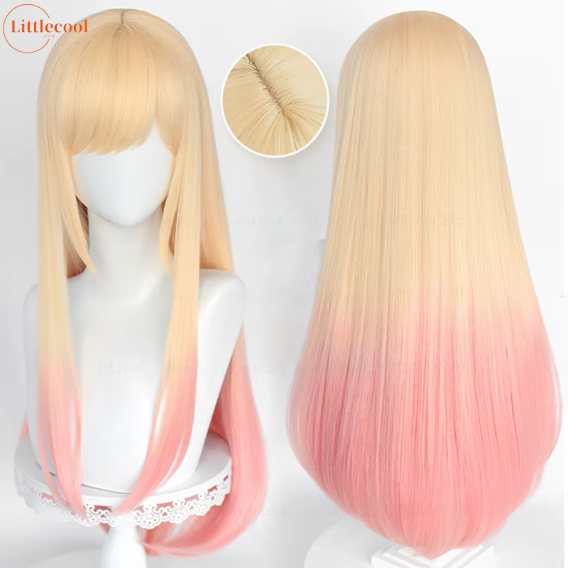 Perruque de cosplay Anime Marin Kitagawa de haute qualité
