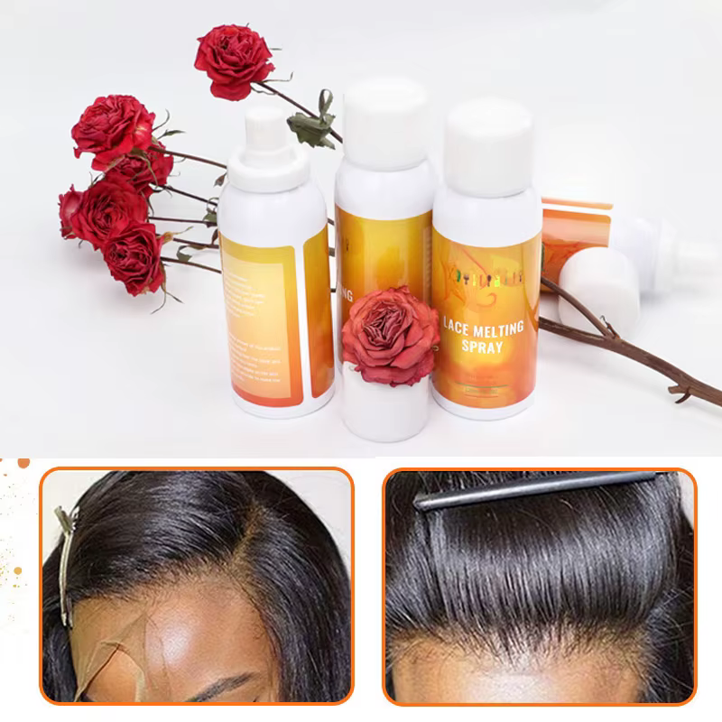 Spray de Fusion de Dentelle pour Perruque Sans Colle