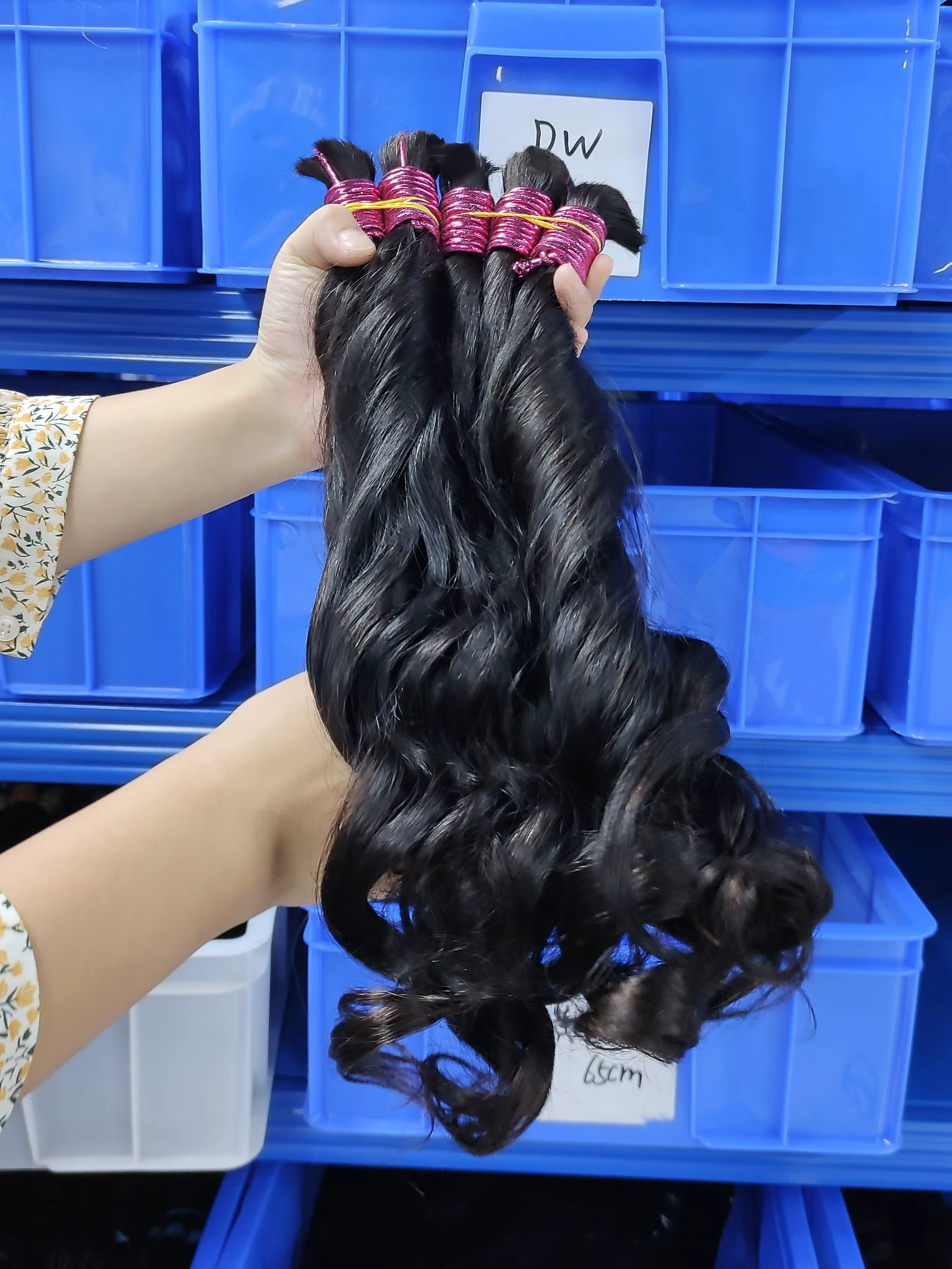 Mega Hair-Extensions de cheveux humains vierges Remmy vietnamiens
