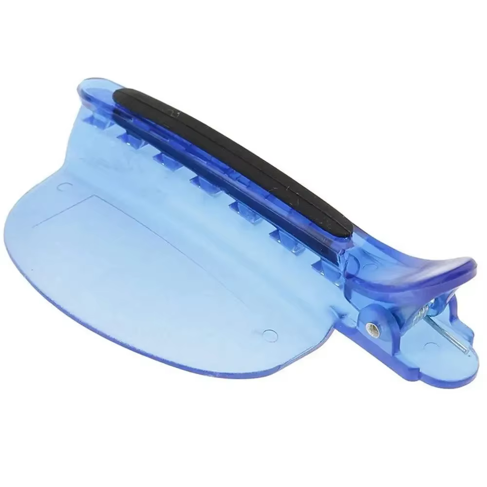 Clips de séparation bleus pour extensions de cheveux – Outils professionnels pour coiffeurs et salons