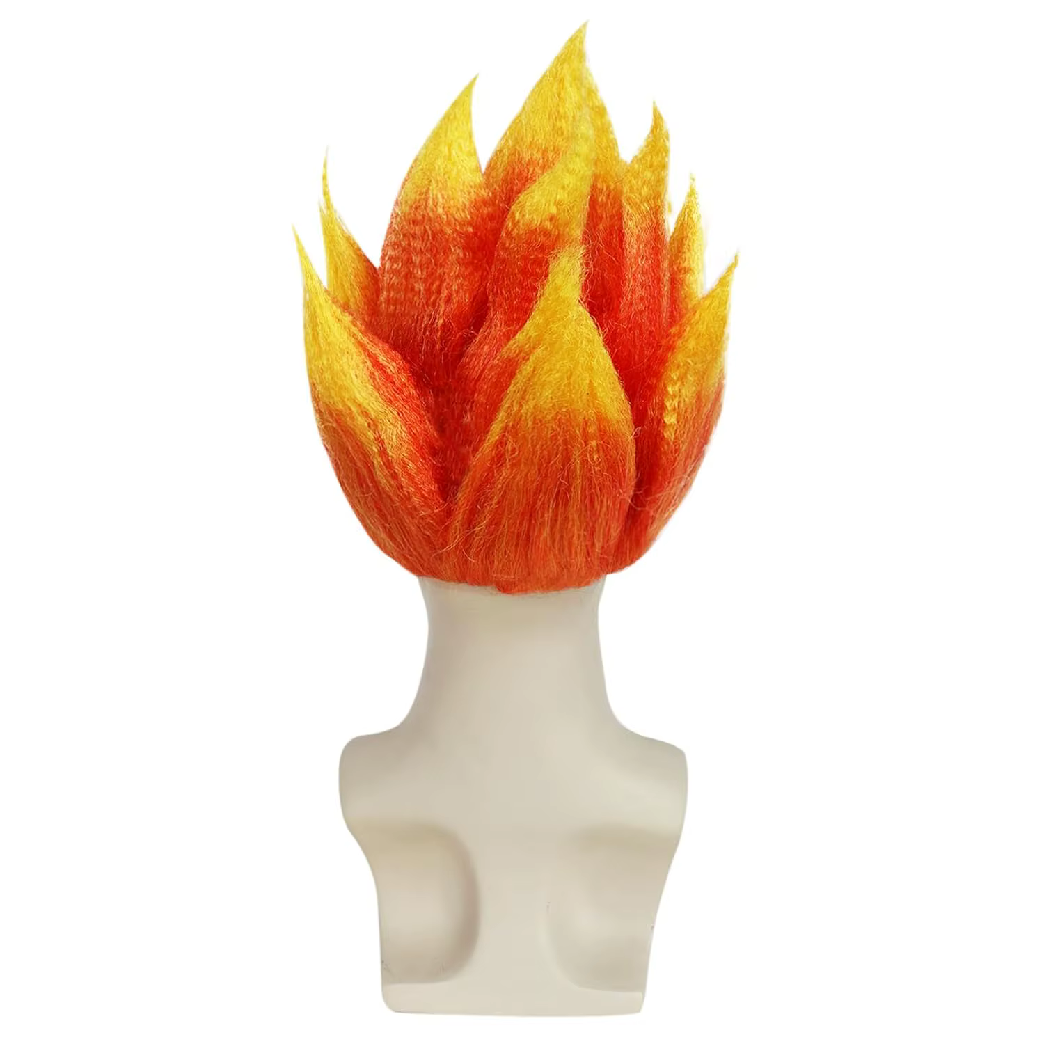 Anime Anger Flame Wig for Men