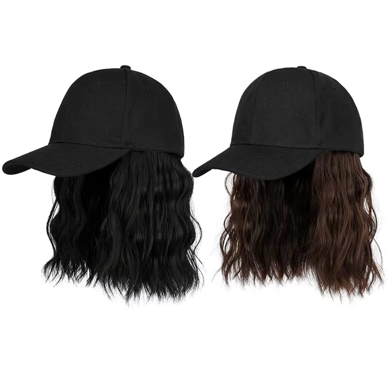 Nouvelle perruque chapeau tendance pour femme