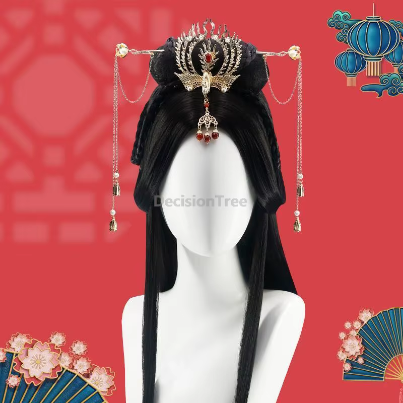 Perruque pour femme style dynastie Han chinoise 2026