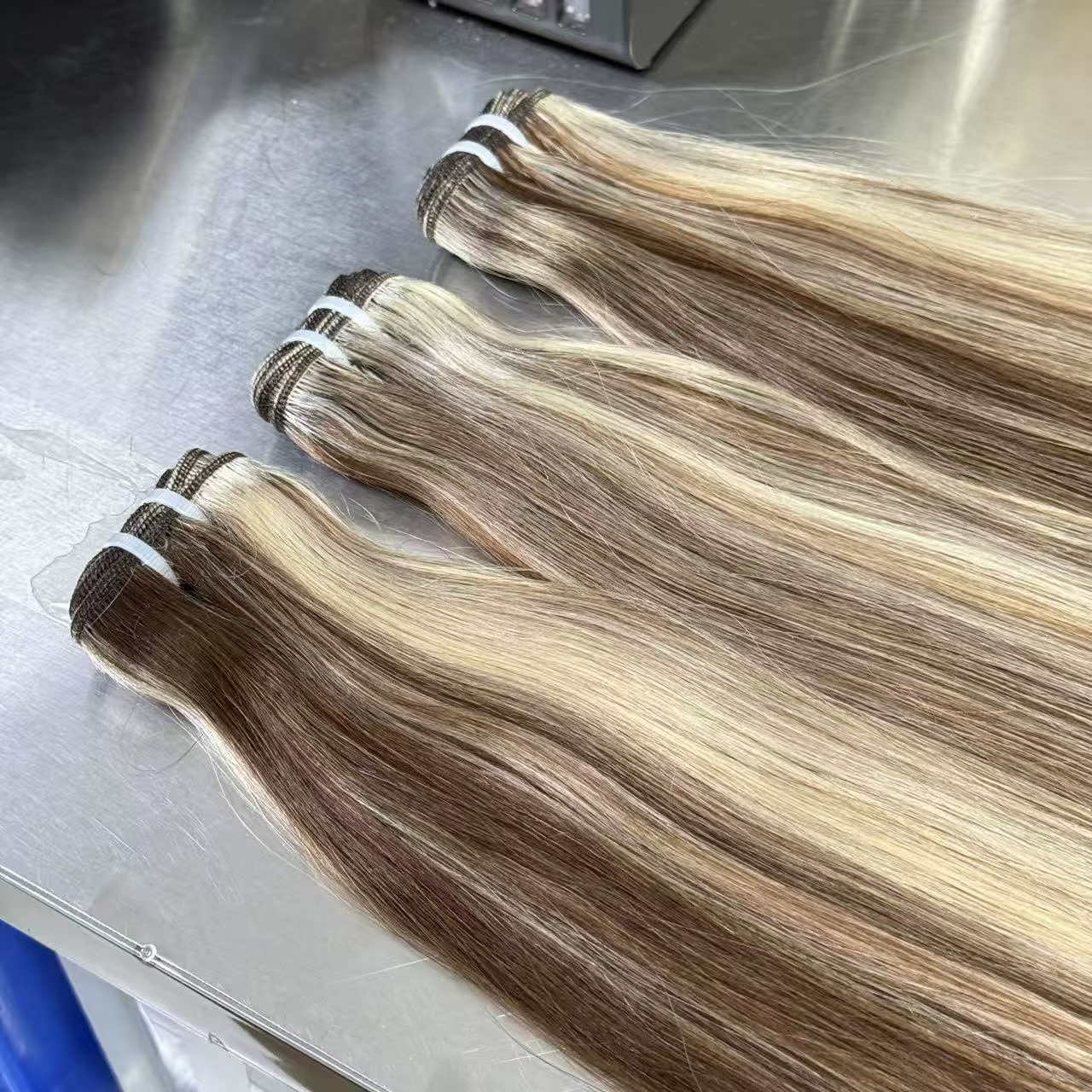 VBeauty Extensions de trame de cheveux brésiliens Ombre couleur mixte