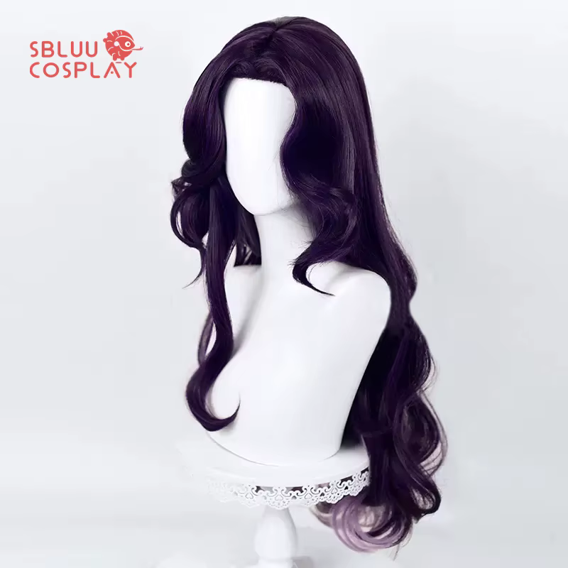 SBluuCosplay-Perruque de cosplay YouTuber virtuel, planchers le Yonaguni