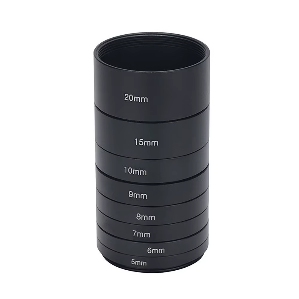 Kit d'anneaux d'extension M42, adaptateur M42x1, anneaux d'extension pour mise au point macro 4 5 6 7 8 9 10 15 20mm, anneau d'extension pour monture d'objectif