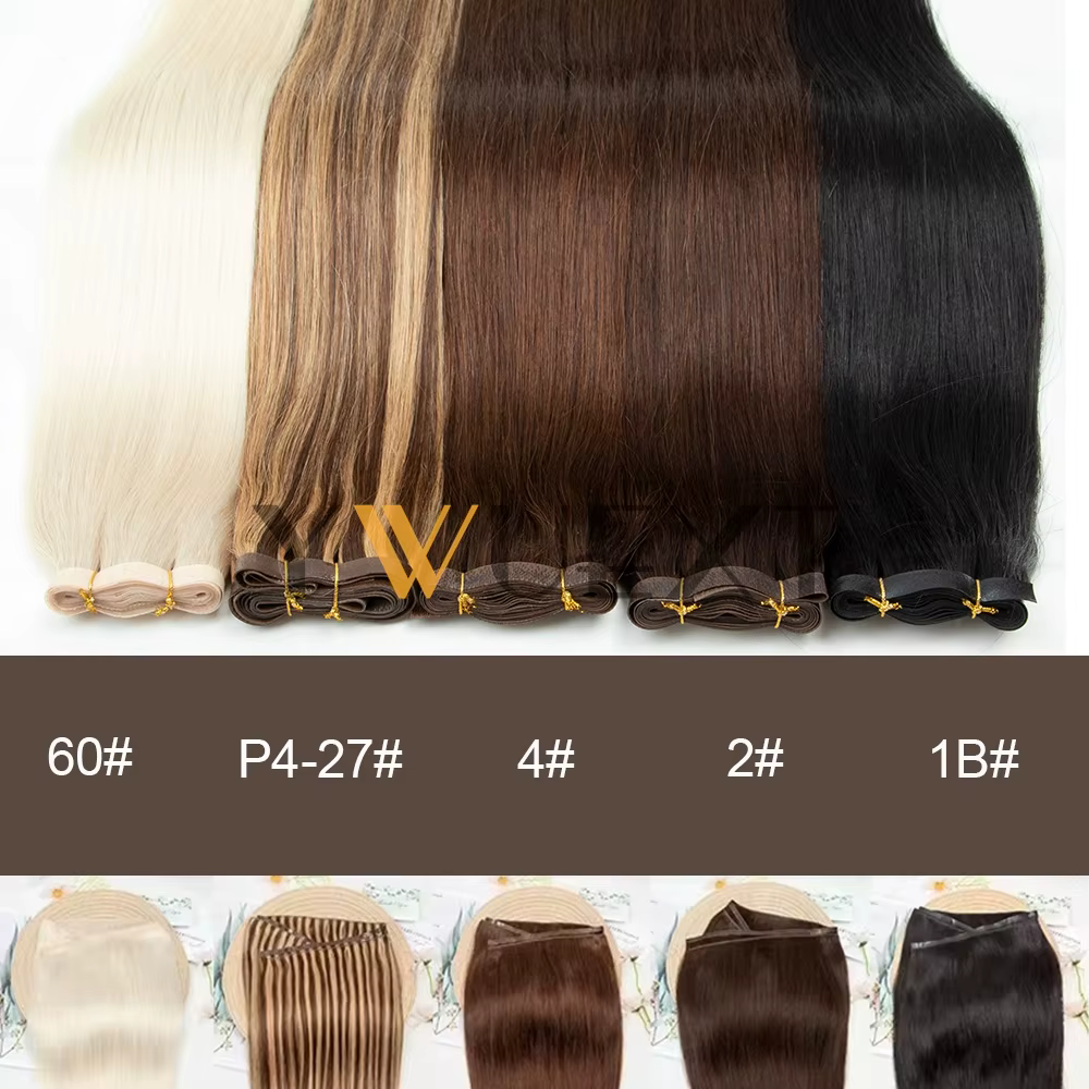 Extensions de cheveux humains à longue bande