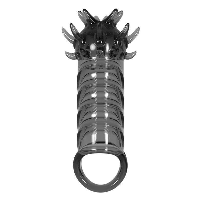 Manchon d'extension de pénis élastique doux pour hommes, éjaculation retardée, extenseur de bite, augmentation des manches de bite, jouets sexuels pour adultes
