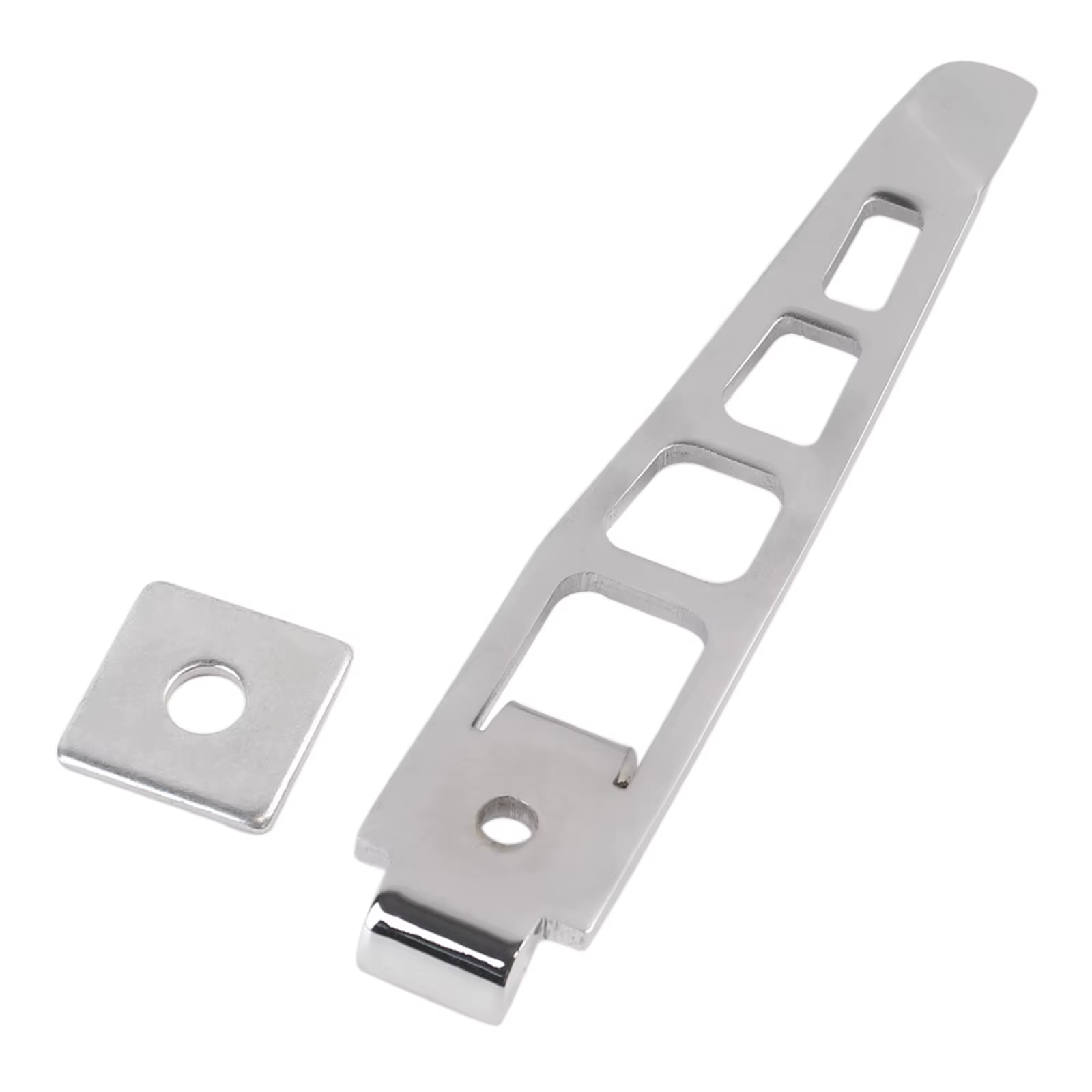 Extension de béquille chromée pour moto, adaptée à Dyna Super Glide pour Street Bob FXDB 1993 – 2017