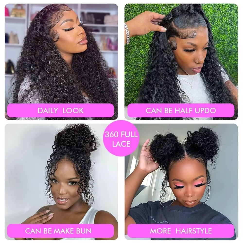 Perruque Lace Front Wig naturelle sans colle