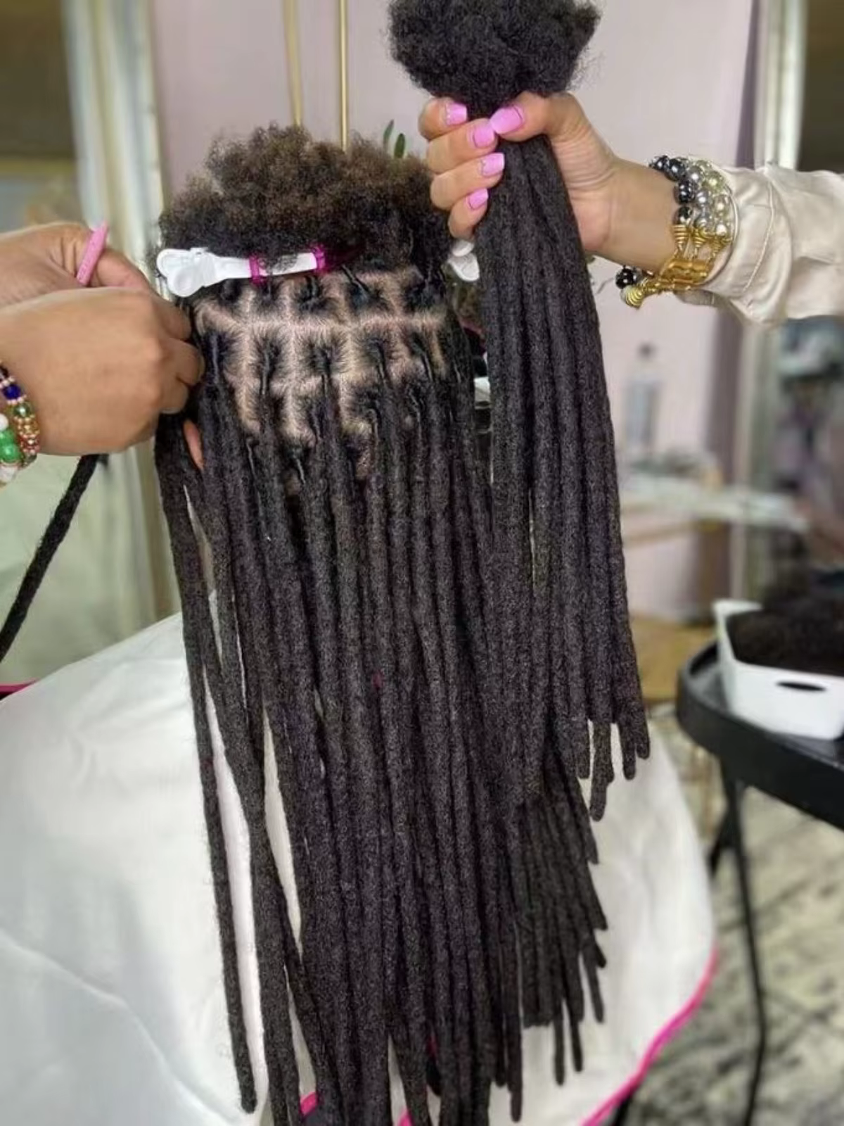 Extensions de cheveux 100% naturels Inter Loc