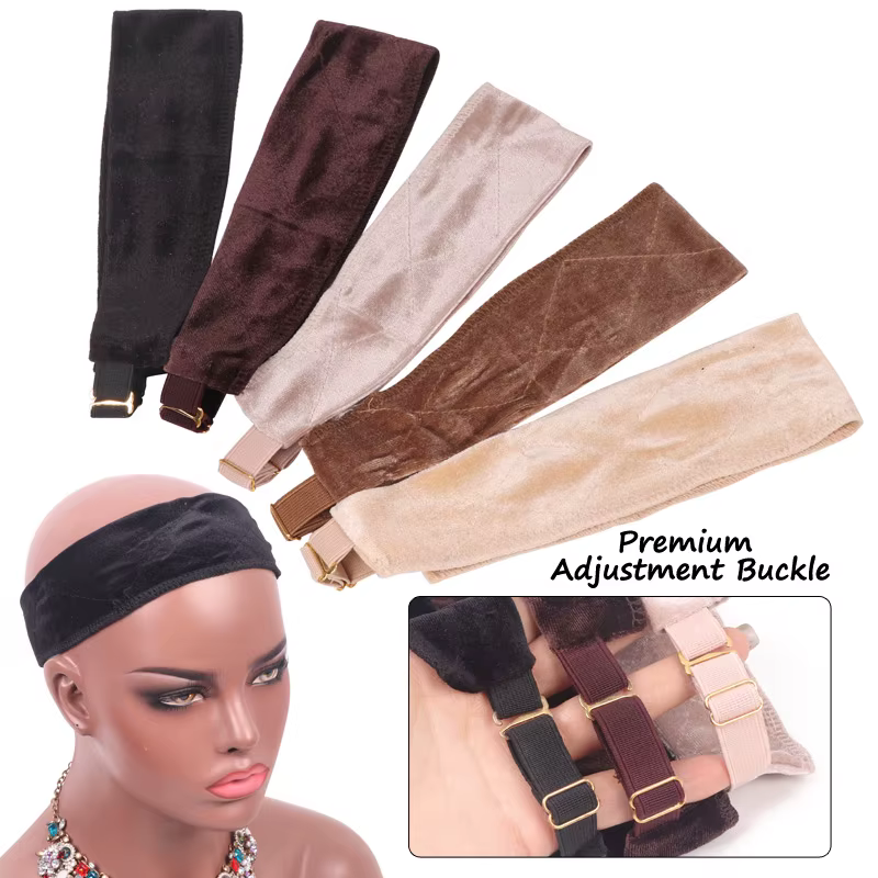 Plussign perruque Grip bandeau pour perruques frontales en dentelle réglable Invisible