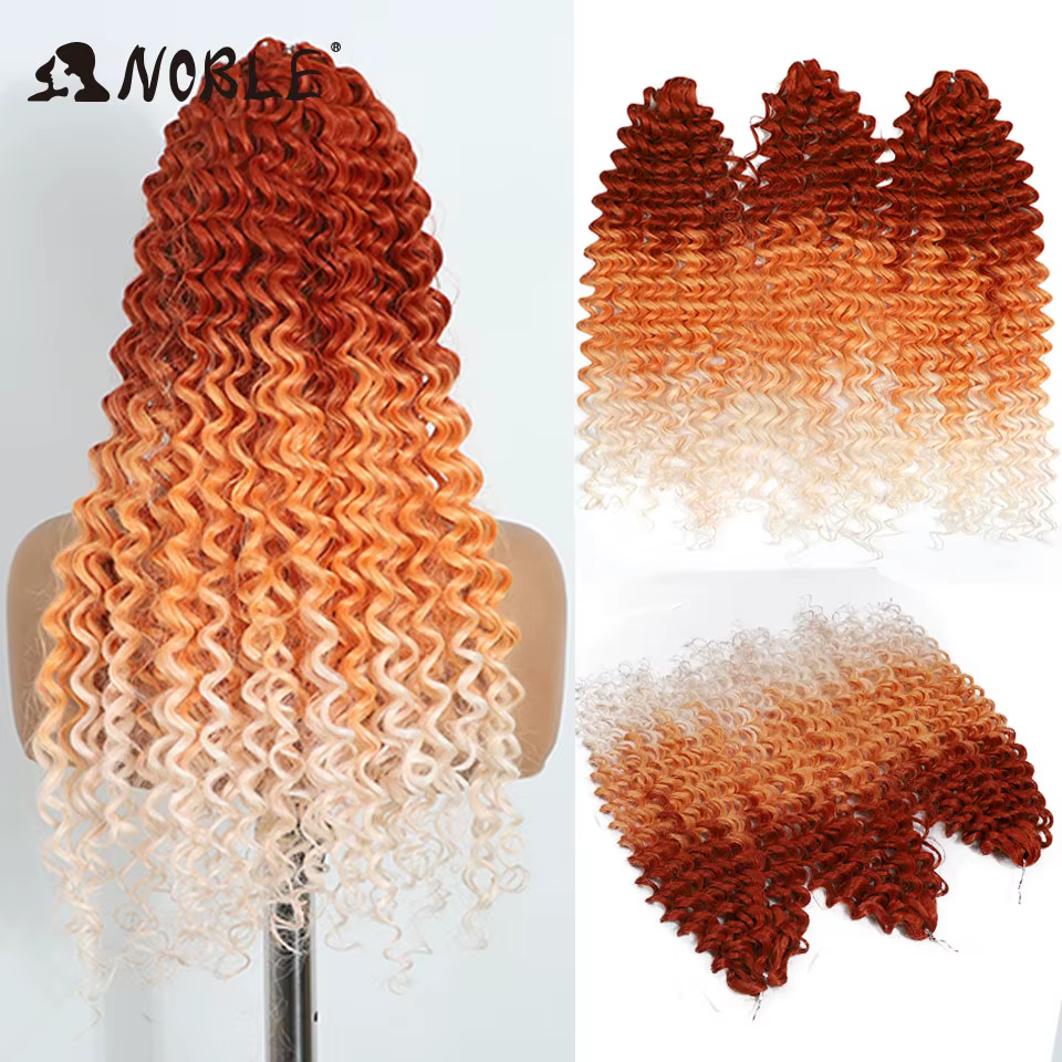 Extensions de cheveux synthétiques NOBLE de 24 pouces