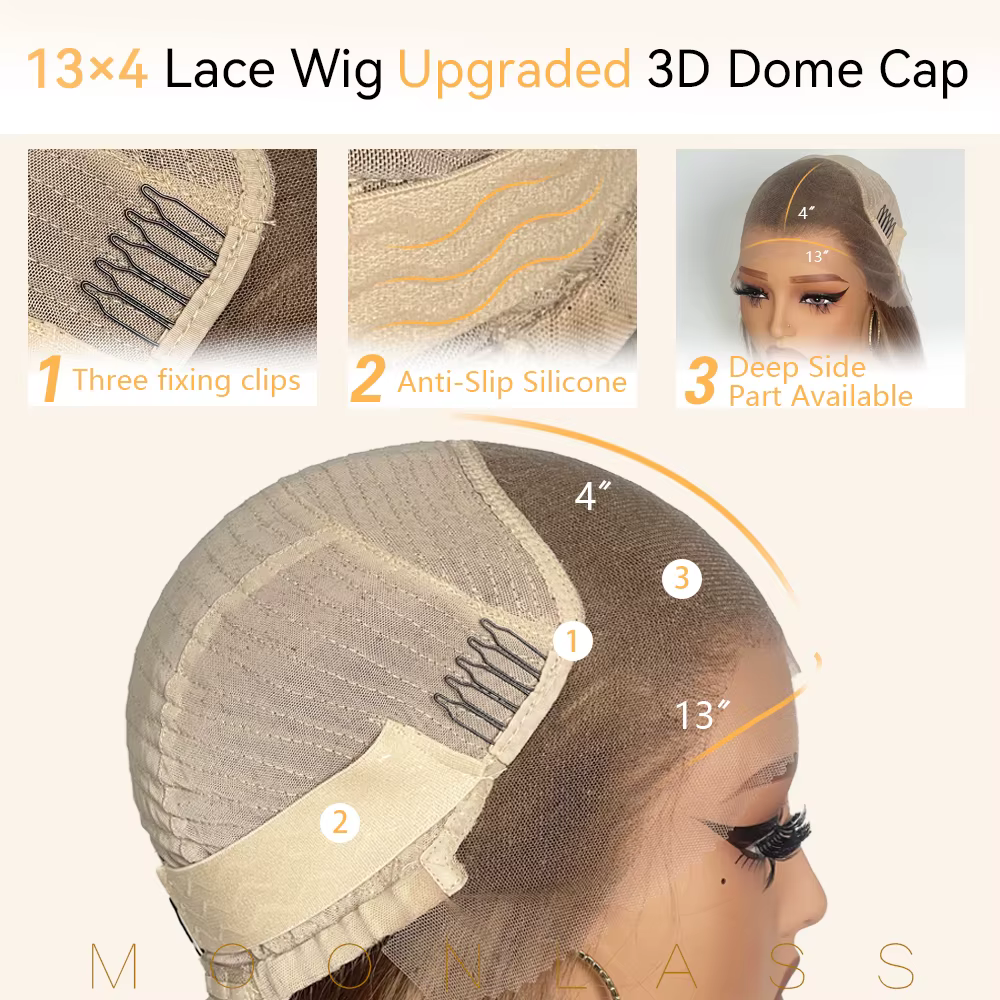 Perruque Lace Front Wig Remy naturelle