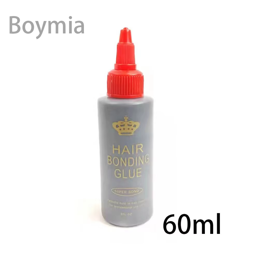 Colle de liaison de trame de cheveux