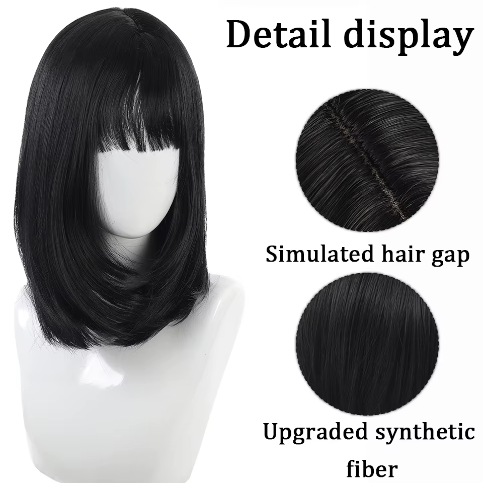 Perruque synthétique haut de gamme pour femme