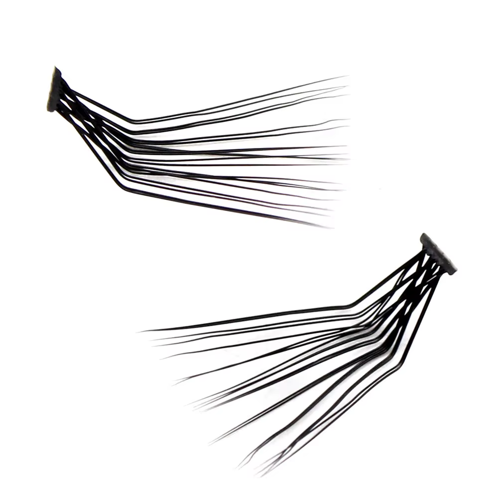 MUYD nouveaux yeux de renard L Curl vison faux cils pour le maquillage 20D Extensions