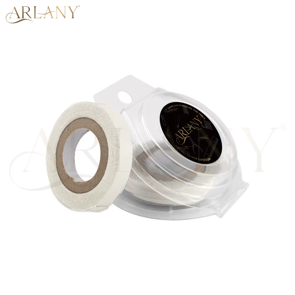 ARLANY ruban dans les Extensions rouleau de ruban simple face pour Extensions de cheveux 3 Yards remplacement système de cheveux ruban perruque bande forte tenue