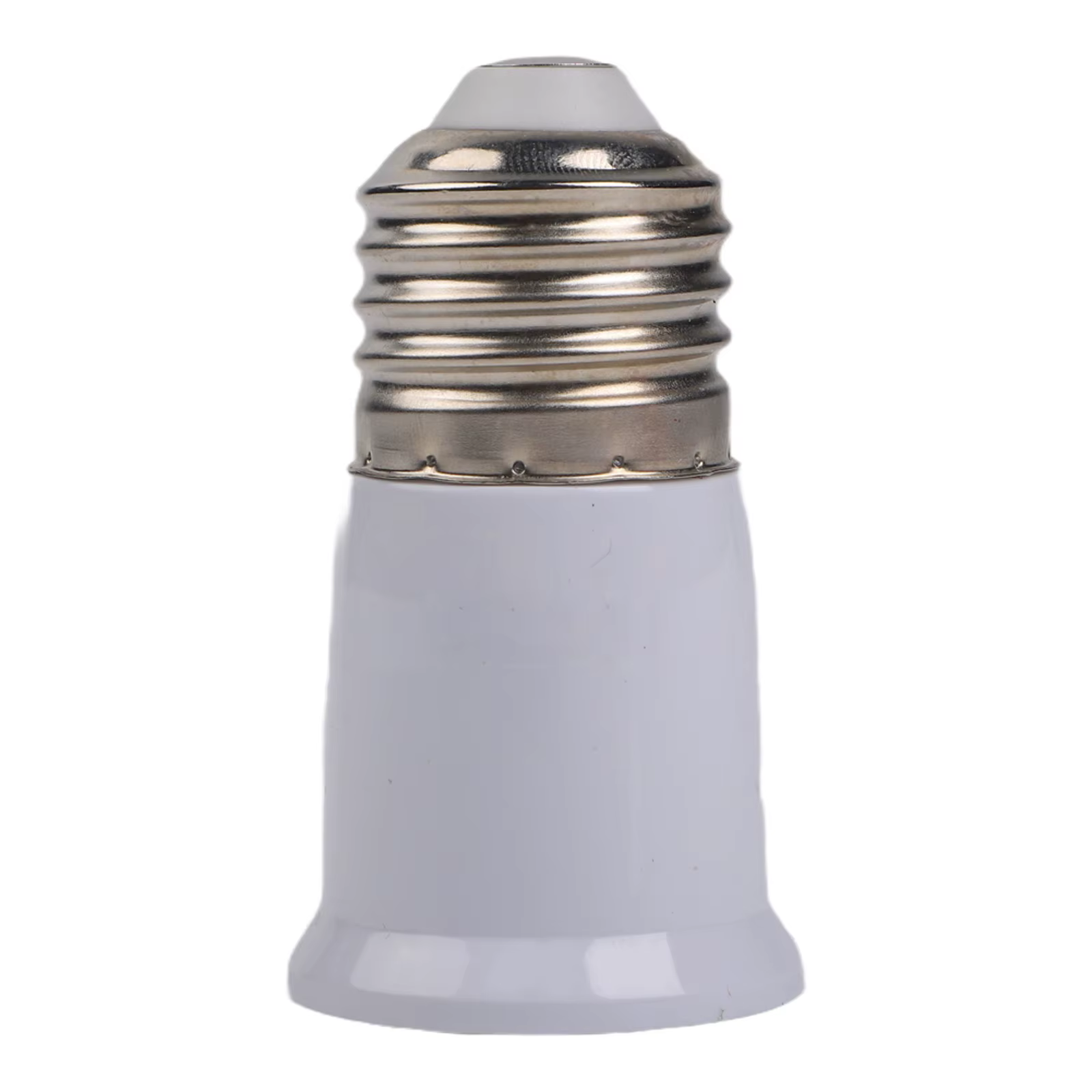 Adaptateur d'extension de douille E27 pour appareils d'éclairage à base de vis E27, y compris les luminaires suspendus et les luminaires encastrés