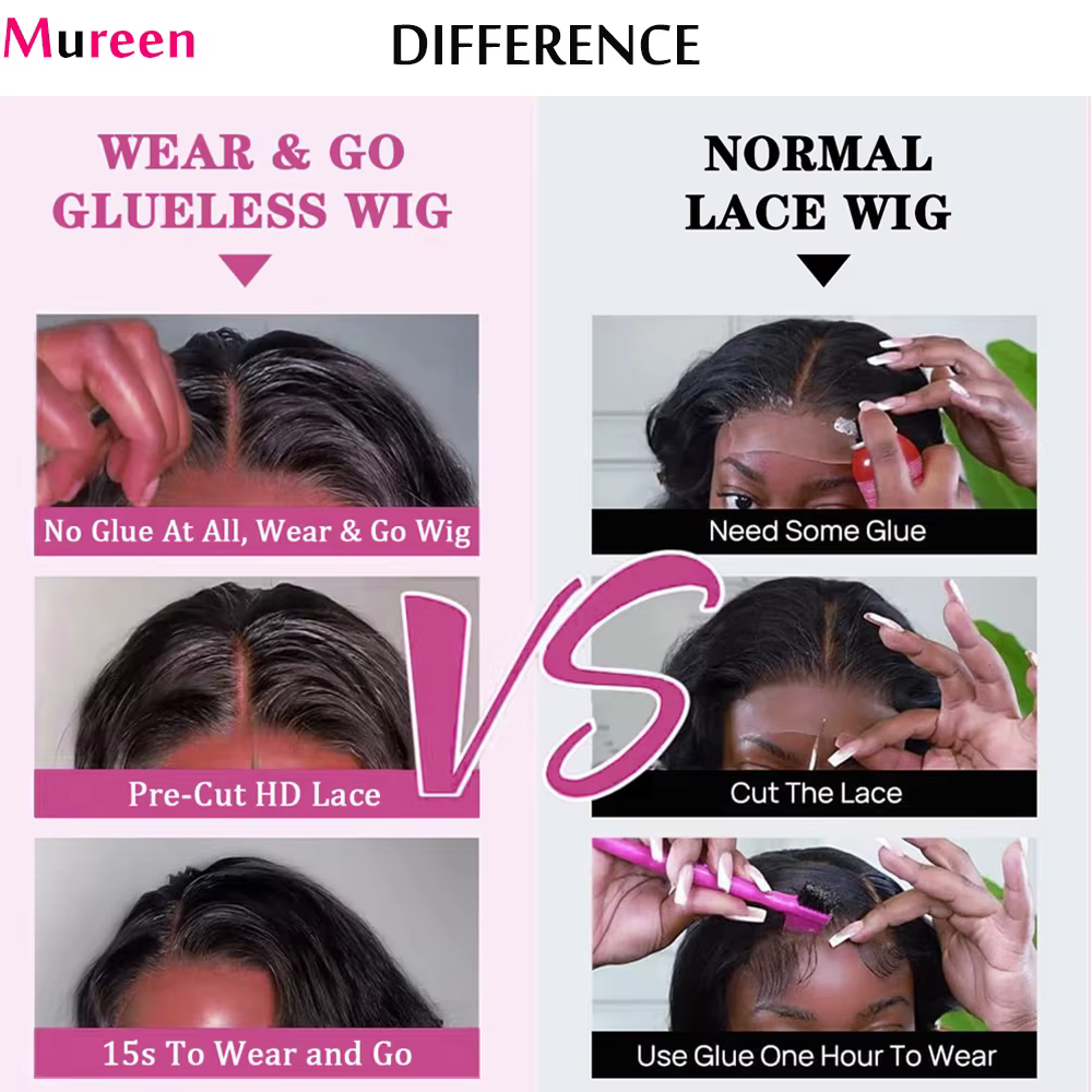 Perruques Mureen Deep Wave Bob