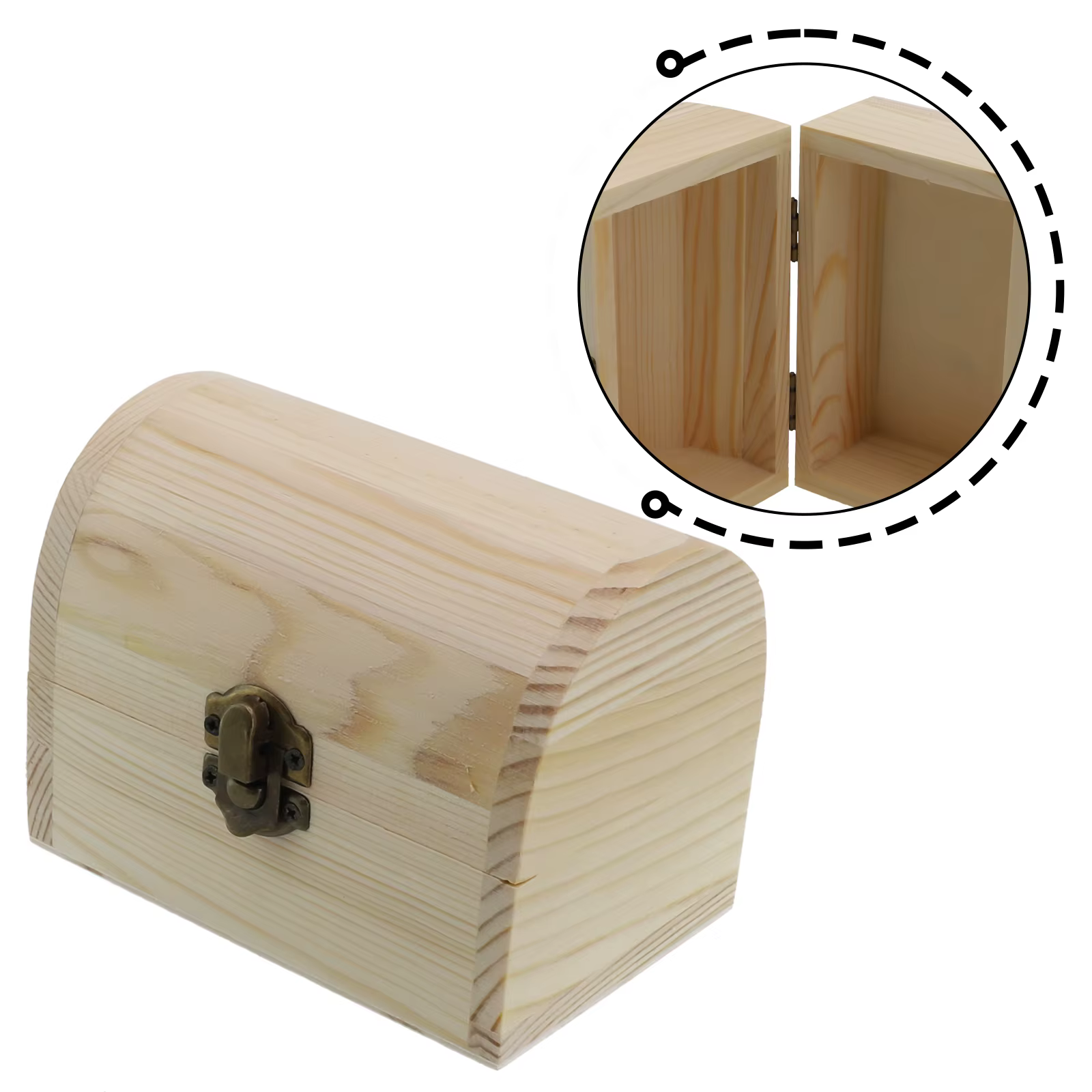 Boîtes boîte en bois boîte en bois nouvelle utilitaire souvenir plaine petit/grand artisanat décorer bijoux stockage bibelot mariage