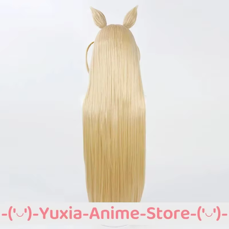 Perruque de cosplay Kurumi Blue Archive avec oreilles et bonnet