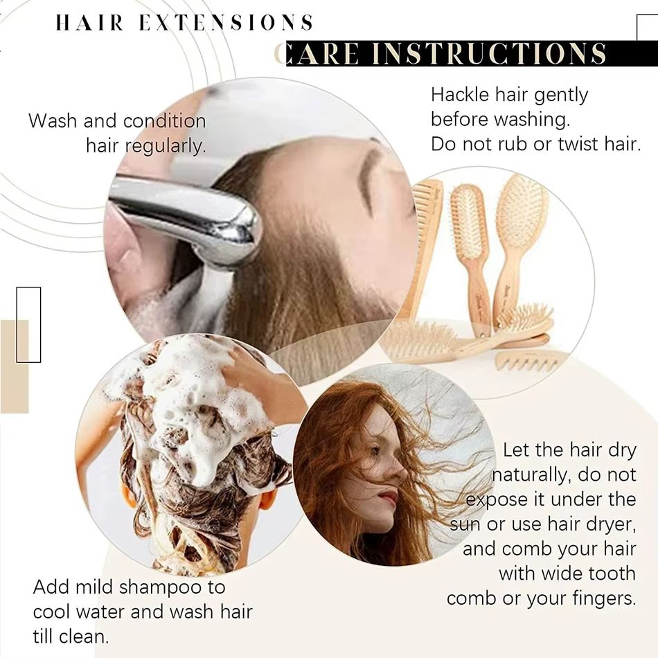 Extensions de cheveux droites I Tip